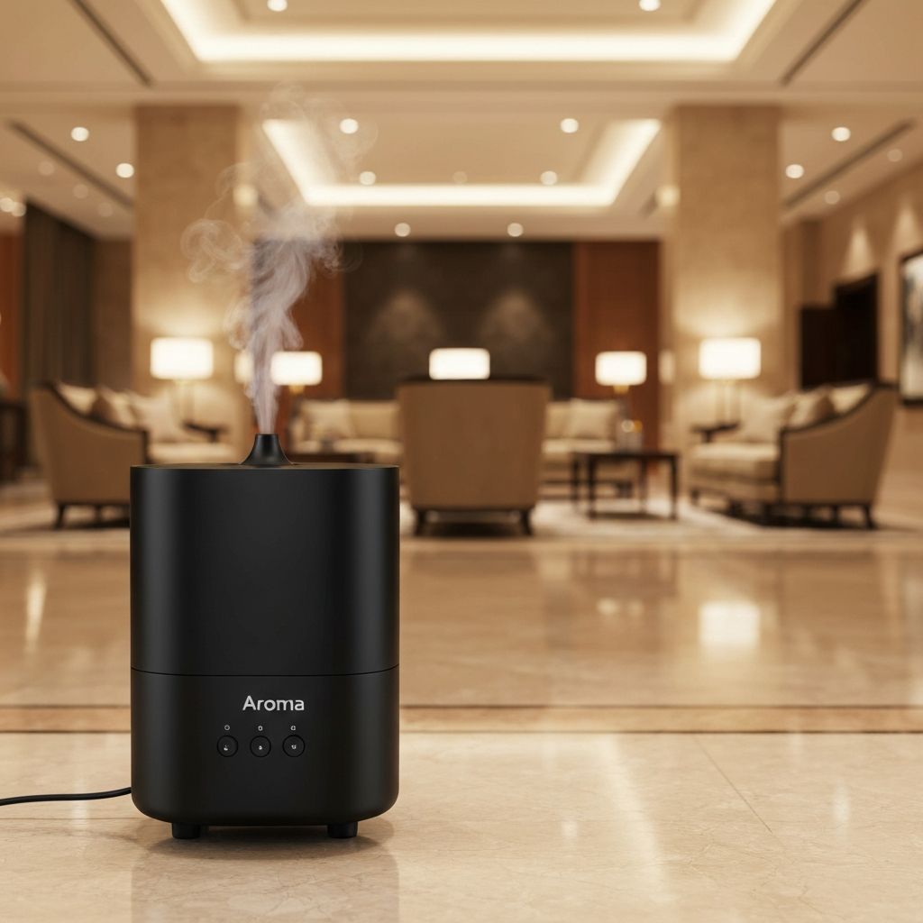 Aroma Diffusers in hotel setting